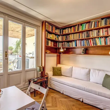 Attic With Terrace Overlooking St Peters Basilica Roma